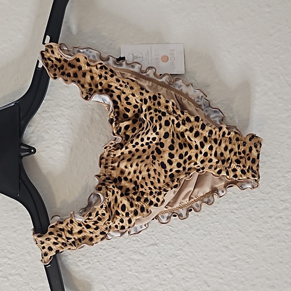 Women's Leopard Shade & Shore Swim Bottoms. Size Med 8-10 NWT - Picture 2 of 10